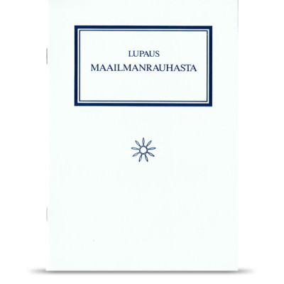 Lupaus maailmanrauhasta