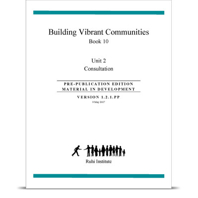 Book 10: Building Vibrant Communities, Unit 2: Consultation