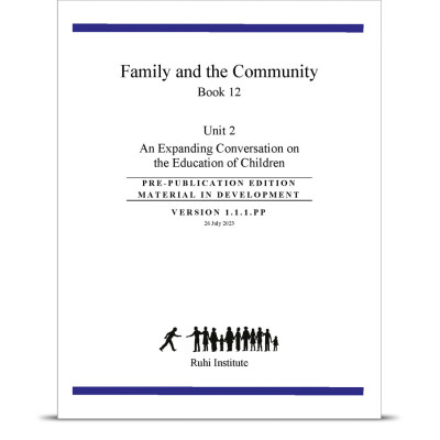 Book 12: Family and the Community – Unit 2, An Expanding Conversation on the Education of Children